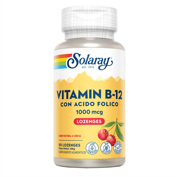 VITAMINA B12 + ACIDO FOLICO (90 comprimidos)