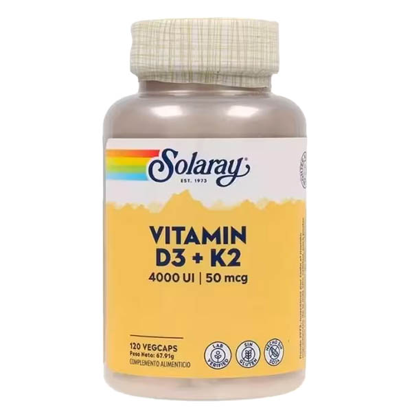 VITAMINA D3 + K2 (120 cpsulas)