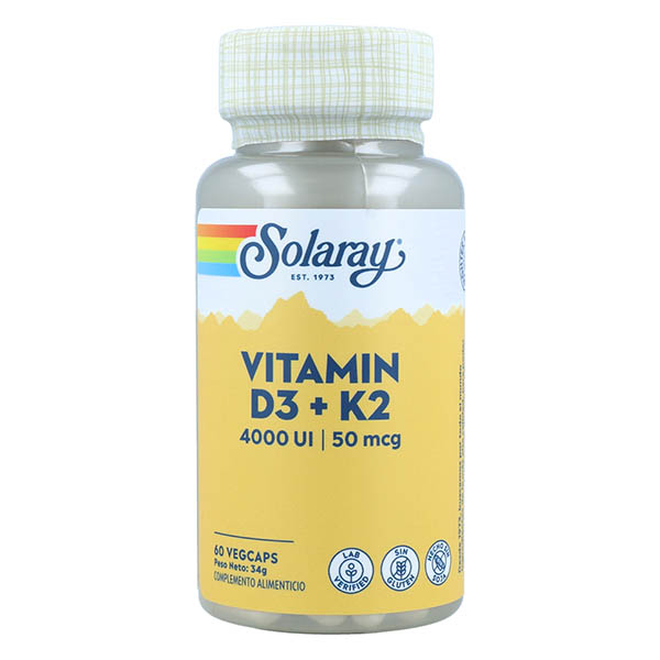 VITAMINA D3 + K2 (MK7) (60 cpsulas)