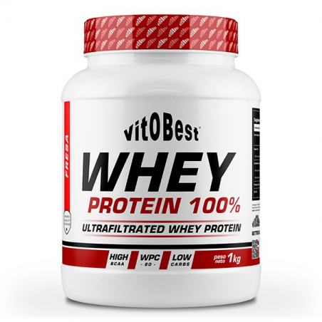 WHEY PROTEIN 100% FRESA  (1 kg)