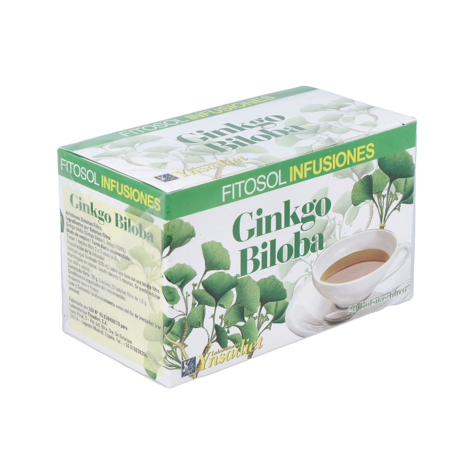 GINKGO BILOBA (20 filtros)