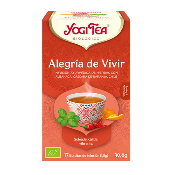 Té Verde Matcha y Limón 17 bolsitas (Yogi Tea)