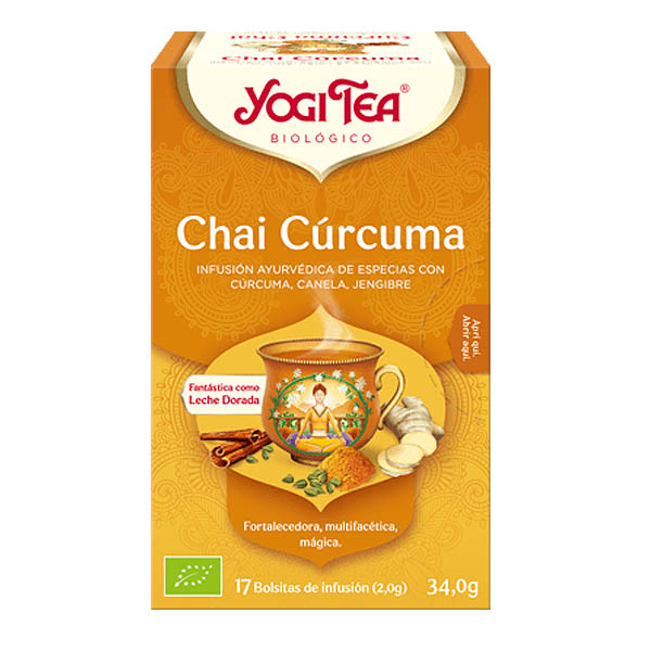 Yogi Tea CHAI CRCUMA bio (17 filtros)