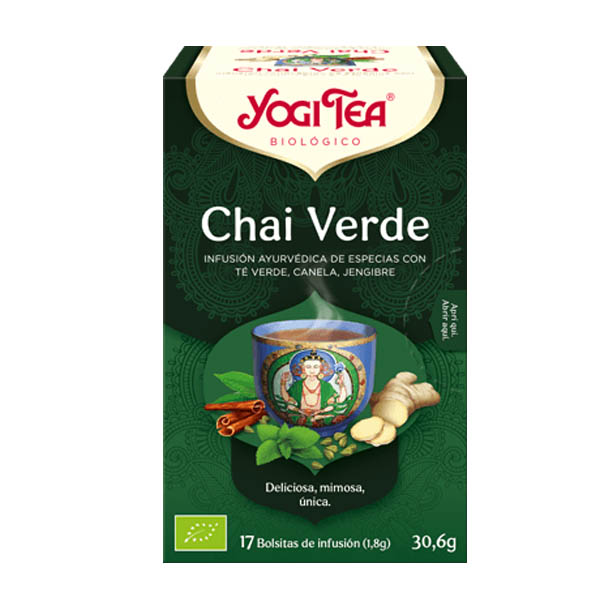 YOGI TEA Chai verde Bio (17 filtros)