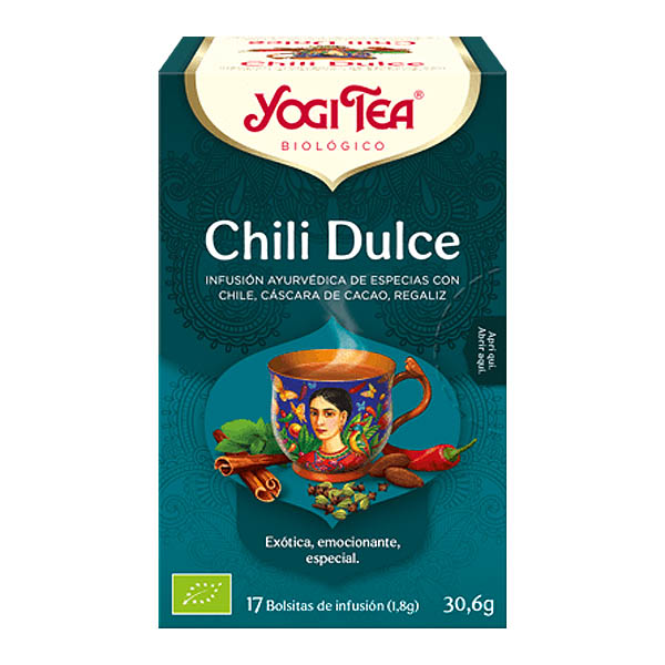 YOGI TEA Chili Dulce bio (17 filtros)