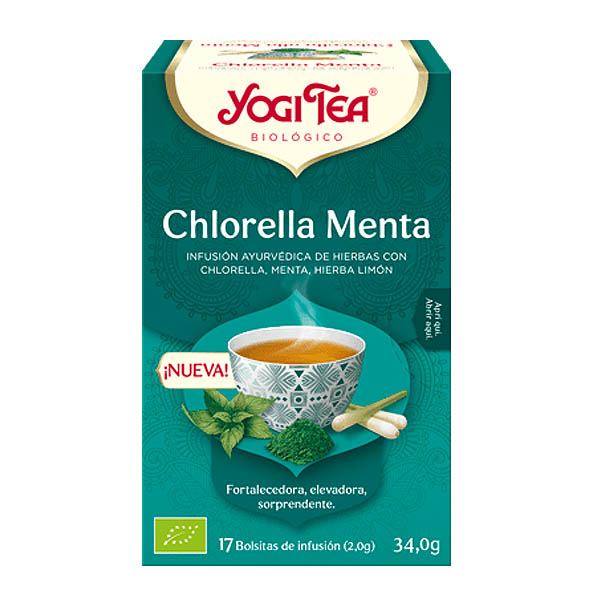 YOGI TEA CHLORELLA MENTA (17 filtros)