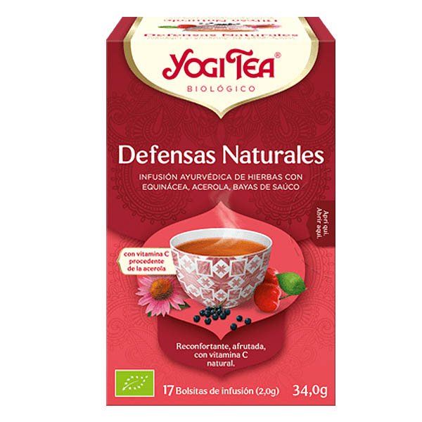 YOGI TEA Defensas naturales bio (17 filtros)