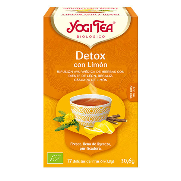 YOGI TEA Detox limn bio (17 filtros)