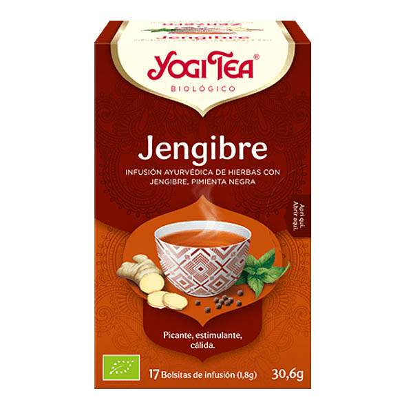 YOGI TEA Jengibre bio (17 filtros)