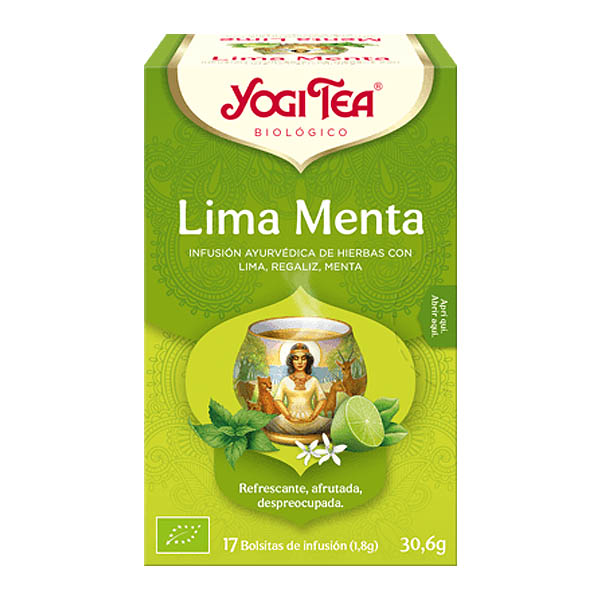 YOGI TEA BIOLOGICO BIENESTAR NATURAL PARA LOS SENTIDOS 17 BOLSITAS