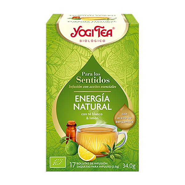 YOGI TEA Sentidos Energa Natural (17 filtros)