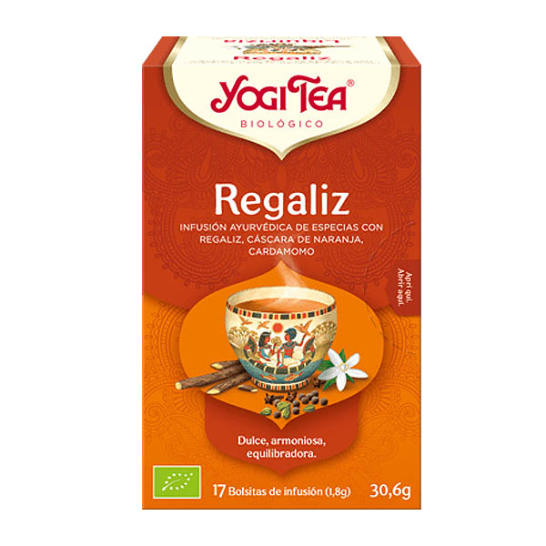 YOGI TEA Regaliz bio (17 filtros)