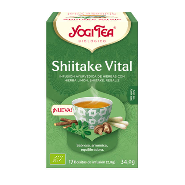 YOGI TEA SHIITAKE VITAL bio (17 filtros)