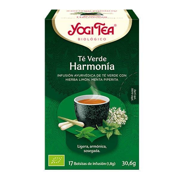 YOGI TEA T verde harmonia bio (17 filtros)