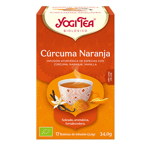 YOGI TEA Crcuma naranja Bio (17 filtros)